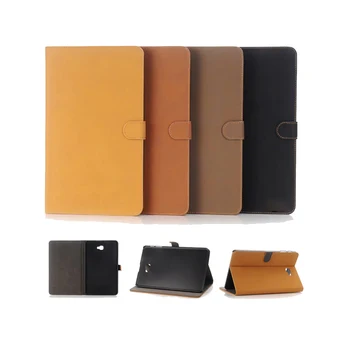 

Newest for Samsung Galaxy Tab A 10.1 2016 T580 T585 T580N Tablet Case, Retro Matte Smart Leather Cover Shell Case Wake up/Sleep