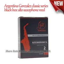 Argentina Gonzalez Классическая серия Gonzalez черная коробка альт саксофон reed 2,5# целая коробка продажи