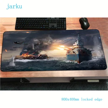

world of warships mousepad gamer Gift 800x400mm gaming mouse pad High quality notebook accessories laptop padmouse ergonomic mat