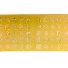 IZTOSS лодка морской прибор переключатель монтажная панель наклейки 50 шт один лист