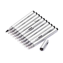 10 размеров наконечников Micron Neelde ручка для рисования водостойкая пигмент тонкая линия эскиз Маркеры Ручка для письма ручной краски аниме товары для рукоделия