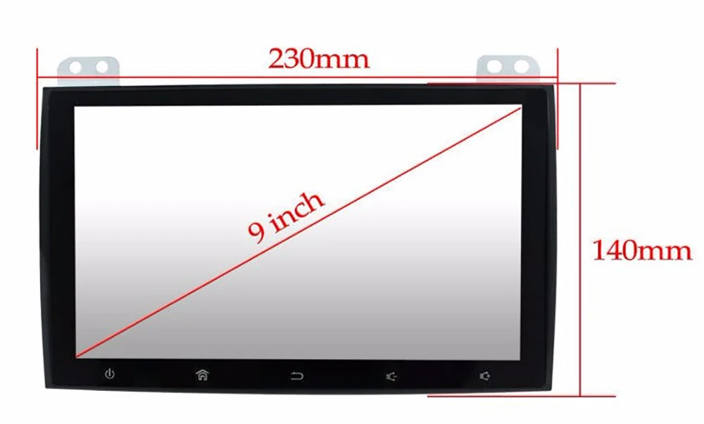 Clearance Lenvio 9"IPS RAM 2GB+32GB Android 7.1 CAR GPS Navigation For Toyota Prado 120 Land Cruiser 120 2002 2003-2010 car dvd player DAB 5
