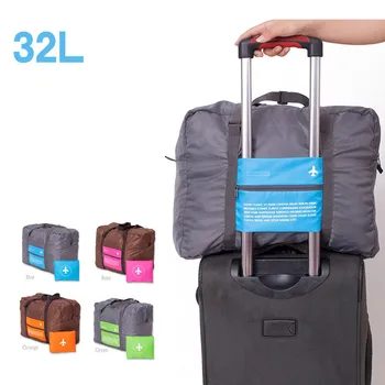 

2017Newbring Travel Folding Bags WaterProof Travel Bag Large Capacity Bag Women Nylon Folding Bag Unisex Luggage Travel Handbags