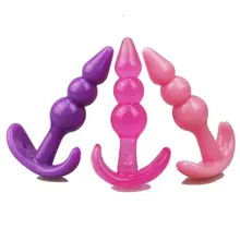 Anal Dildo Silicone Anal Plug Big Anal Dildo Butt Bead Sex Toys Gay Anus Sex Products for Men Women Erotic