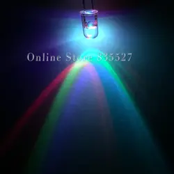 Мм 1000 шт./лот 5 мм круглый красочный светодио дный светодиодный светодиод медленная вспышка