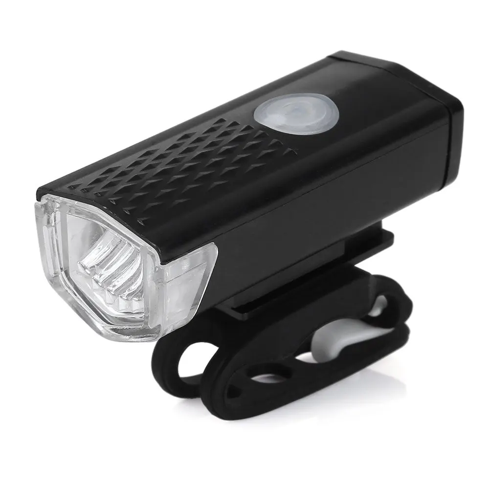 300LM Cycling Bicycle LED Lamp USB Rechargeable Bike Front Light