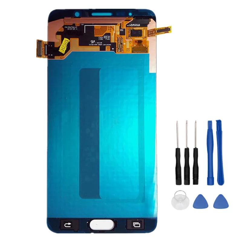 5,7 ''amoled ЖК-дисплей s Дисплей для SAMSUNG Galaxy Note 5 ЖК-дисплей N9200 N920F N920A N920T N920C N920V Сенсорный экран Digitizer+ Инструменты