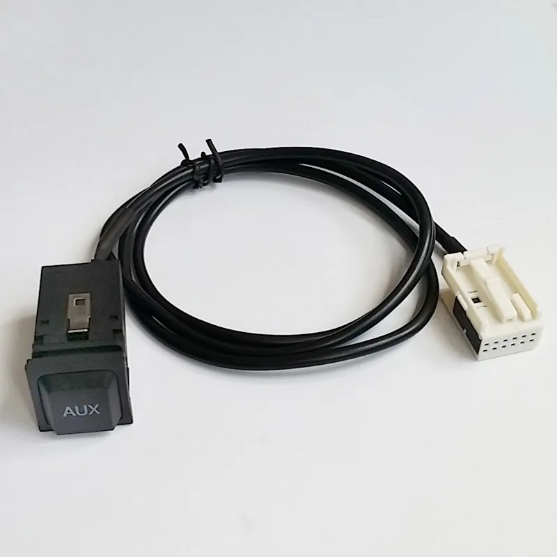 Biurlink RCD510 RCD310 12 штепселный CD чейнджер AUX аудио кабель переключатель для Volkswagen MK6 Bora Sagitar TIGUAN Golf