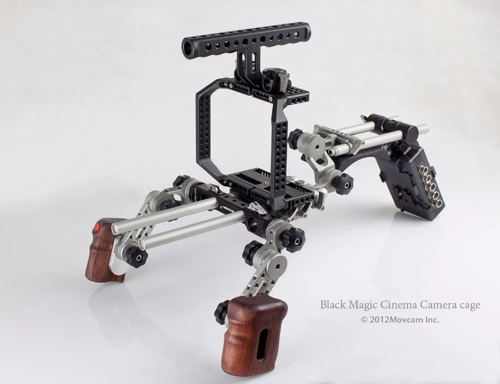 Professional-MOVCAM-BMCC-camera-DSLR-Cage-Support-Rig-Baseplate-DV-VIDEO-System