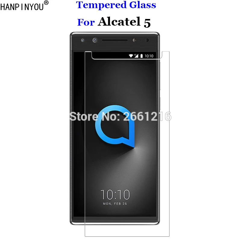 

For Alcatel 5 5.7" Tempered Glass 9H 2.5D Premium Screen Protector Film For Alcatel5 5086A 5086D 5086Y