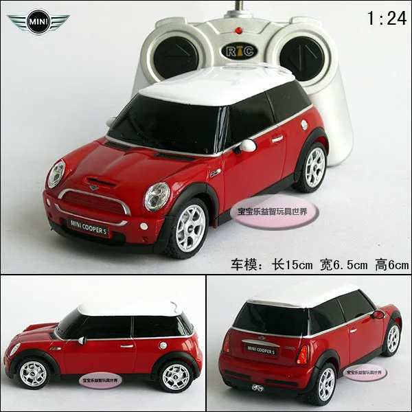 mini cooper de juguete control remoto