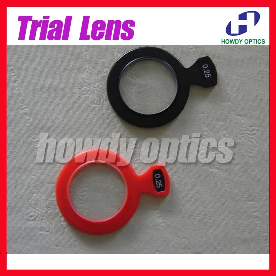 

Trial lens for trial lens set Fill up missing or broken lenses Plastic rim