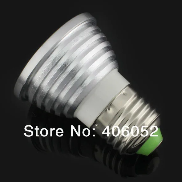 3 Вт RGB E27 GU10 MR16 Светодиодный точечный светильник 16 цветов сменный светодиодный