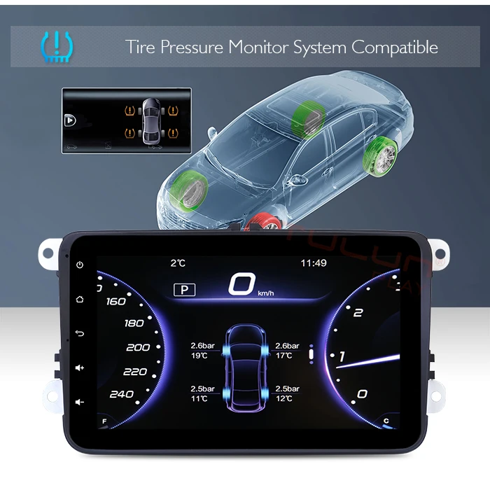 Discount Android car dvd volkswagen Passat B6 B7 Golf 5 6 Tiguan Polo Octavia Rapid Fabia multimedia navigation Player VW15LSF22L 11