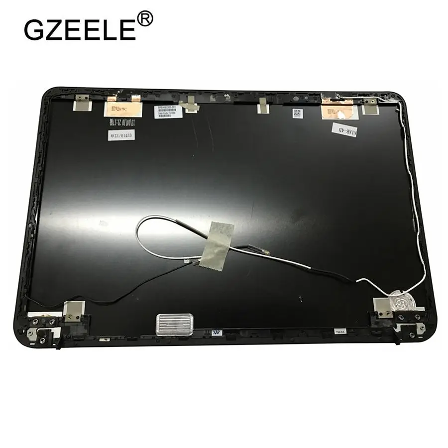 Gzeele новый ноутбук ЖК-дисплей верхняя крышка для HP для ENVY4 ENVY 4-1000 ЖК-дисплей Экран задняя крышка топ чехол черный 686574-001 envy4-1000
