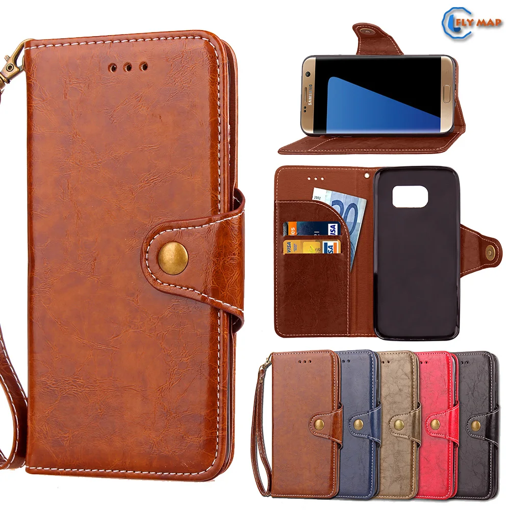 

Case For Samsung Galaxy S7 Edge S7edge 7edge 7S G935 G935F Wallet Flip Phone PU Leather Cover SM-G935 SM-G935F SM-G935FD Coque
