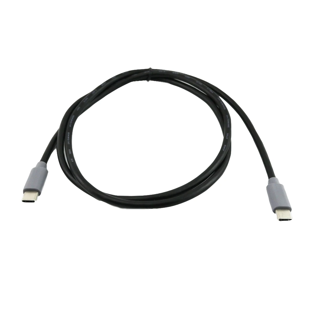 20 шт USB 3,1 type C штекер к type C штекер для зарядки данных OTG Мужской к Мужской Соединительный кабель шнур 25 см/1 м