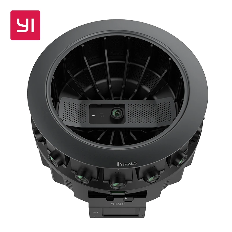 YI HALO VR Camera 3D 360 camera 5 ГГц Wi Fi 2 дюймовый сенсорный ЖК экран 100 минут Срок службы