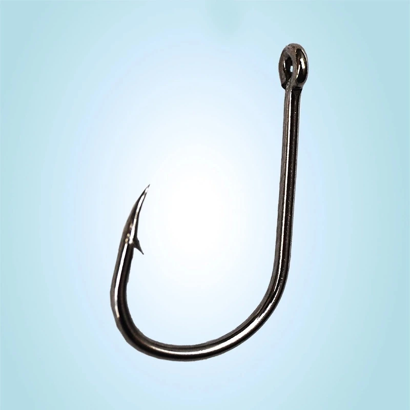 100/70/60/50pcs Eyed Fishing Hook Barbed Durable 3#-15# Big Fish High Carbon Steel Circle Hook Fishhook Carp Catfish Fish Tackle