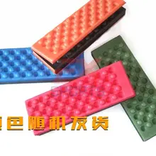 10 шт./лот Туристические коврики Нескользящие влагостойкие складной стул пены подушки сиденья Pad pe Портативный Коврики es1212