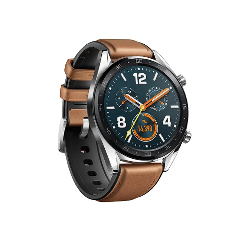 HUAWEI WATCH GT Смарт спортивные часы 1,39 дюймов AMOLED цветной экран Heartrate отчет gps плавание Бег Велоспорт сна монитор Часы