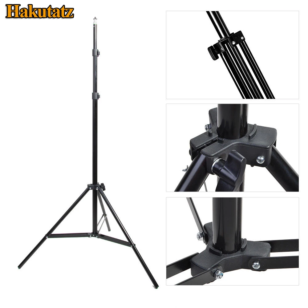 Photo 190MM 79'' Light Stand Tripod With 1/4 Screw Head for Photo