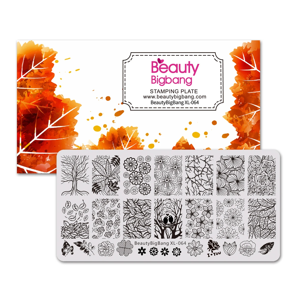 BeautyBigBang 6*12 см пластины для стемпинга ногтей природа мир цветок лист тема ногтей шаблонные штампы пластины для стемпинга ретро