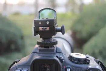 

Aluminum View Finder Mount Sight Scope Hot Shoe Adapter for Canon for Nikon DSLR Camera Bird and Wildlife Photography Photos