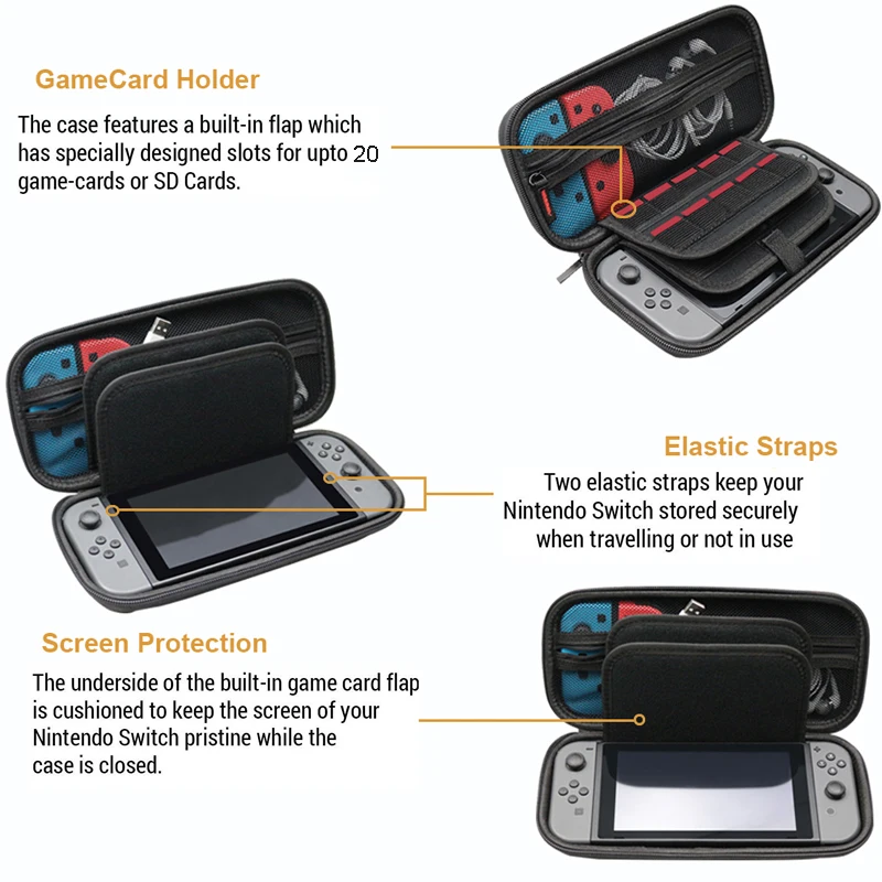 For Nintend Switch Console For NS Nintend Switch Accessories Durable Case Portable Hard Shell Case For Nintend Switch Console For NS Nintend Switch Accessories Durable Case Portable Hard Shell Case