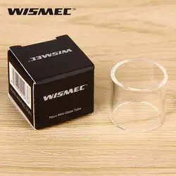 Оригинальный wismec reux Мини Танк Труба чистой Pyrex Стекло замены трубки Стекло трубка для reux мини распылитель электронные сигареты аксессуар