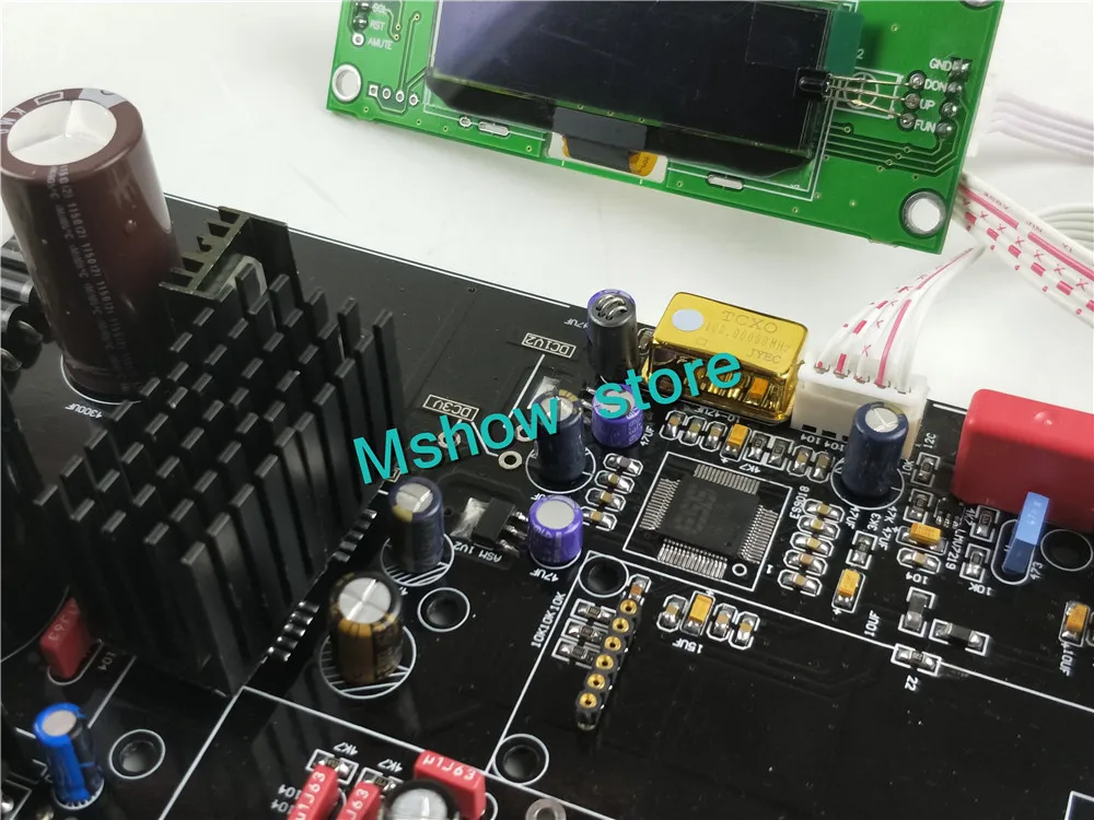Новый Hi Fi Топ ES9038 ES9038PRO DAC декодер собранная плата + TCXO 0.1PPM пульт дистанционного