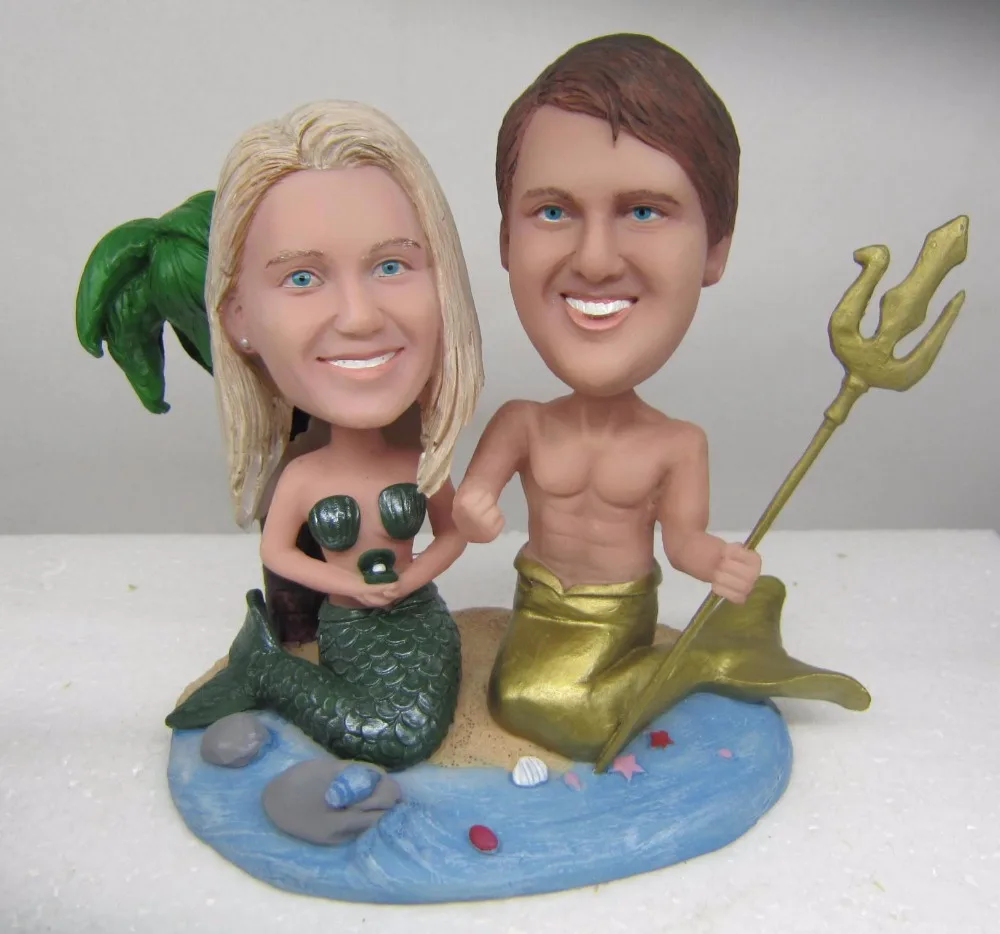 personalized mermaid doll