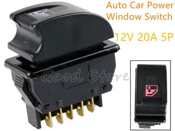 

1PCS 5 Pins New Arrivals Universal Plastic Direct Current 12V 20A Auto Car Power Window Switch Light Switch