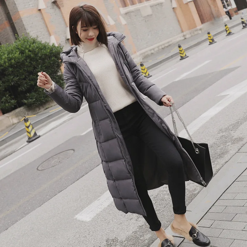 Nagodo Long Thick Parka 2018 New Fashion Winter Jacket Women Ukraine Female Parkas Cotton Padded Warm Hooded Coat Plus size 6XL Coats