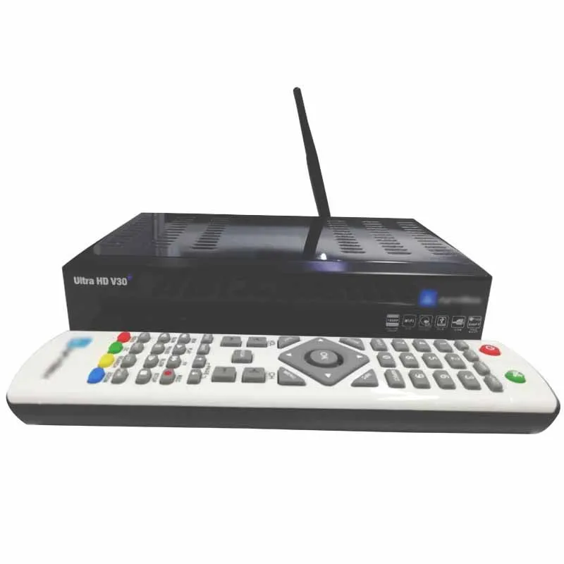 Спутниковый ресивер цифровой FTA TOCOMFREE Ultra HD V30 Full HD 8PSK+ cccam newcamd двойной тюнер ATSC