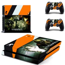 Titanfall 2 PS4 Skin Sticker Decal Vinyl For Sony PS4 PlayStation 4 Console and 2 Controller Stickers