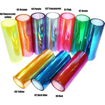 

SUNICE 30cm(12")x60cm(23.6") Waterproof Car Headlight Taillight Fog Light Sticker Film Chameleon Protective Film Wrap Accessory