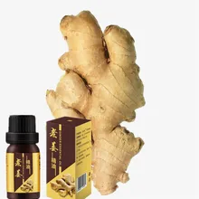 10 мл/бутылка антивозрастное эфирное масло имбиря для стрии против морщин