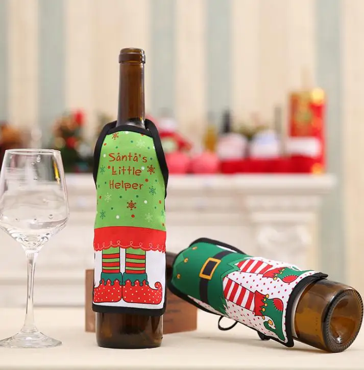 Фартук для бутылки вина Обложка с сексуальных девушек, собак, кошек, оленей и Санта Клауса