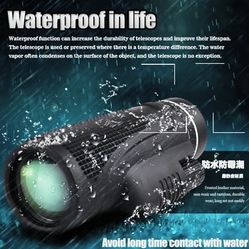 

Ledarnell Monocular 40x60 for Mobile Phone Optical lenses Green Film Telescope Outdoor Hunting Watching Bird Spotting Scope