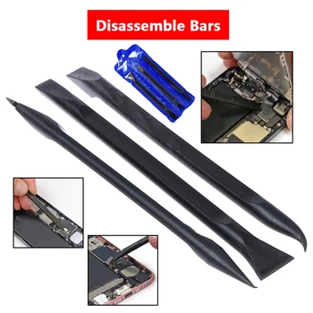 

3pcs/set Multi Function Black Stick Spudger Tool, Anti-Static Hard Plastic Pry Opening Tool for Smart Phone Tablet Screen Repair