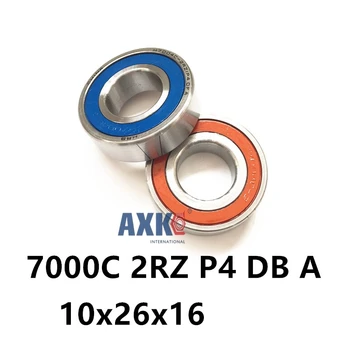 

2018 Rolamentos 1 Pair Axk 7000 7000c 2rz P4 Db A 10x26x8 10x26x16 Sealed Angular Contact Bearings Speed Spindle Cnc Abec-7