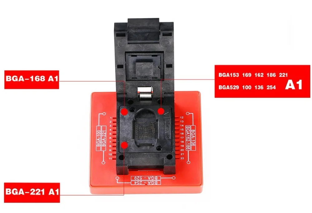 MOORC E MATE E-MATE X E MATE PRO BOX памяти на носителе EMMC BGA 13 в 1 поддержка 100 136 168 153 169 162 186 221 529 254 легкий JTAG плюс коробка