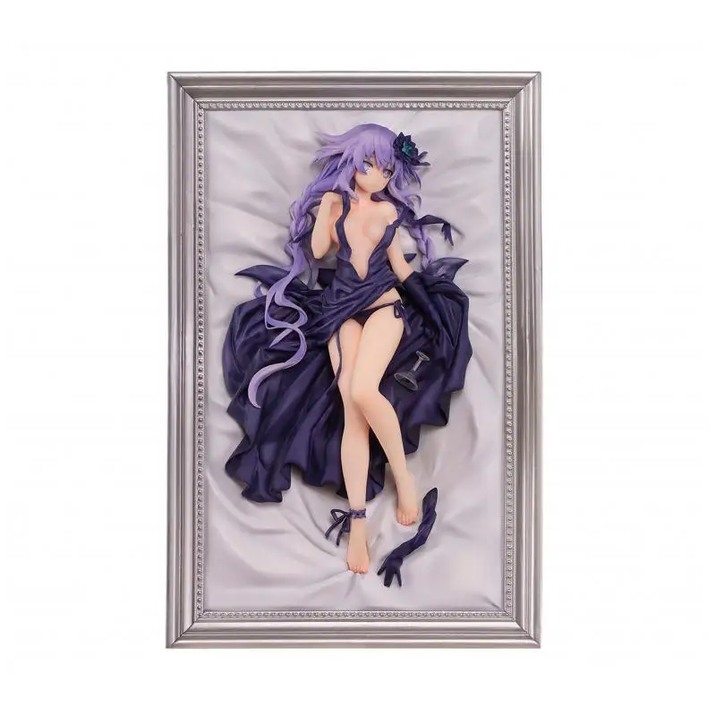 

NEW Anime PULCHRA Hyperdimension Neptunia Purple Heart Neptune 1/8 scale PVC Action Figures Collectible Model Toys For Gift