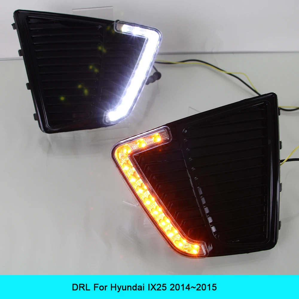 

Car DRL kit for Hyundai IX25 2014 2015 LED Daytime Running Light
