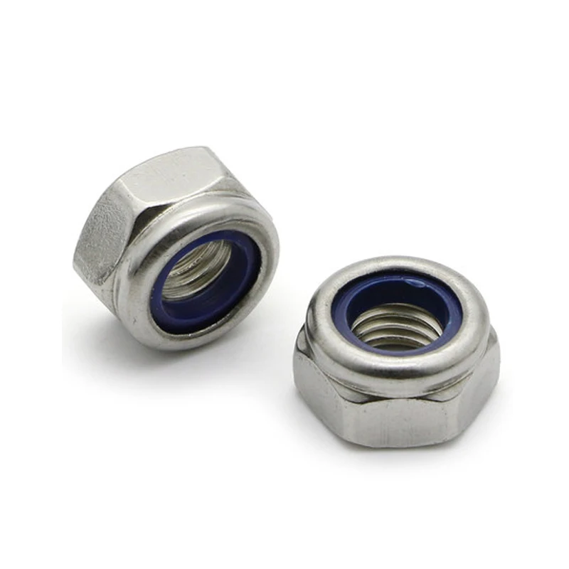 

New Non-slip M3 M4 M6 M8 M10 M12 M14 M16 M18 M20 Hex Hexagon Nuts 304 Stainless Steel Fastener for bolts