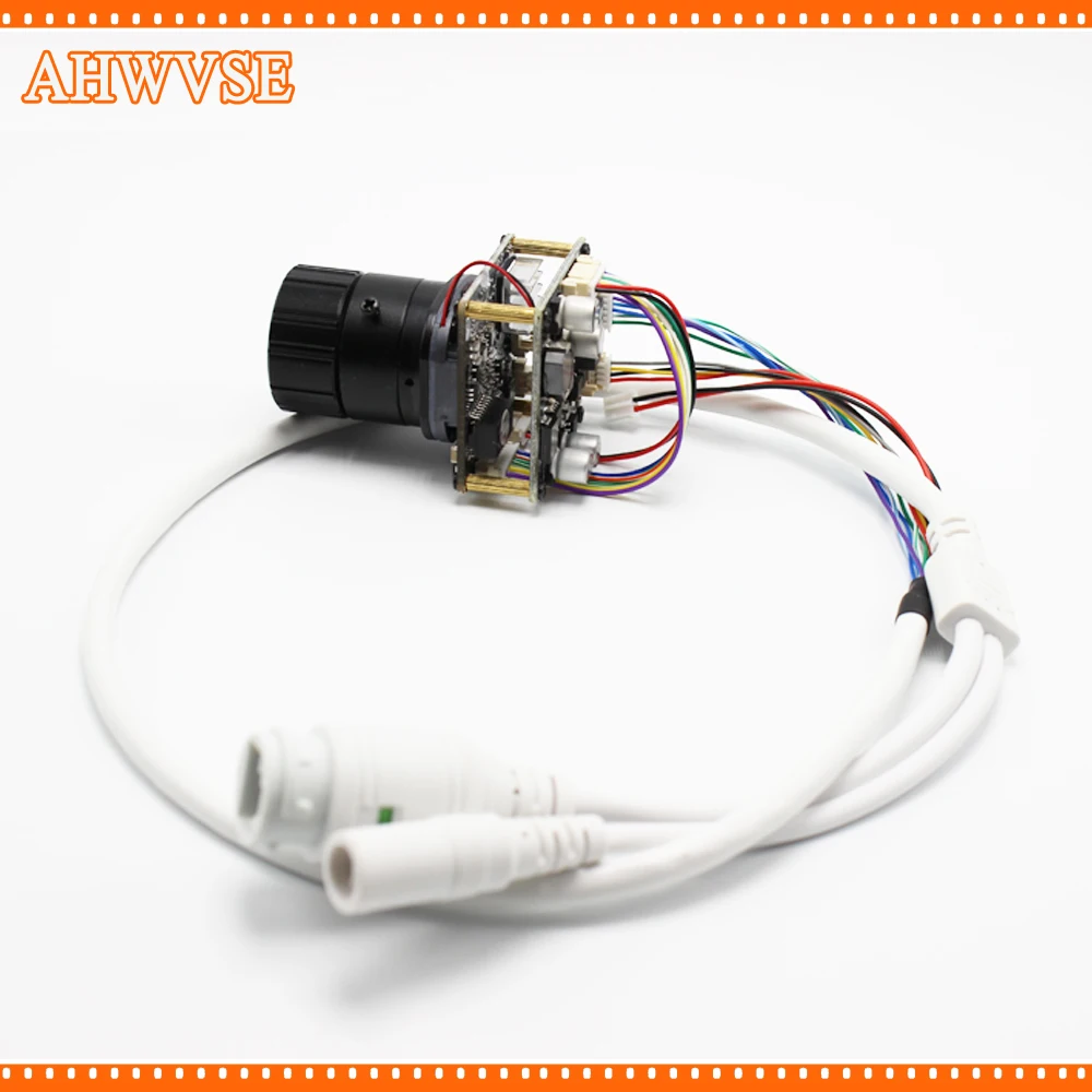 XMeye длинные расстояния 16 мм CS Объектив POE IP камера Moduel плата PCB IRCUT LAN кабель 1080P ONVIF