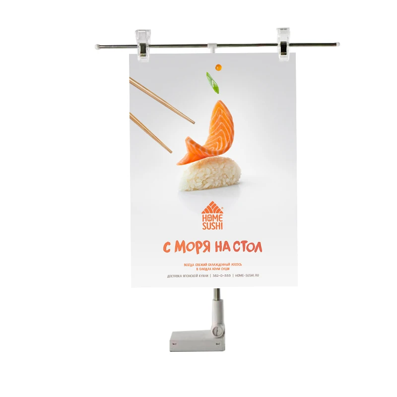 

10 pcs POP promotion price ticket tag sign advertising poster clips holder magnetic display showing stand