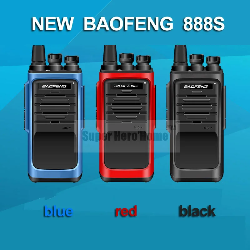 New Baofeng 888S Professional Walkie Talkie 5W Power Portable Two Way Radio UHF 400-480MHz Pofung Push To Talk With Lighting New Baofeng 888S Professional Walkie Talkie 5W Power Portable Two Way Radio UHF 400-480MHz Pofung Push To Talk With Lighting
