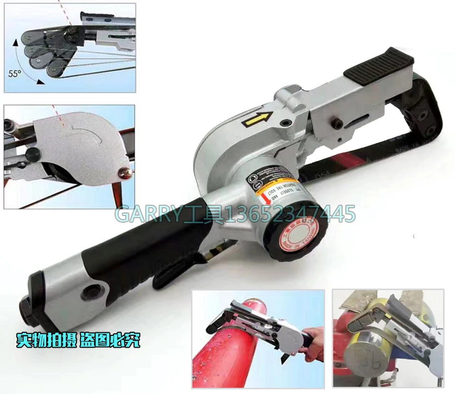 

Pneumatic Tools Belt Polisher Taiwan Wilin 20mm*520mm Air Belt Sander 1/2 inch 20mm Twist Circular Tube Stainless Rotate Sander